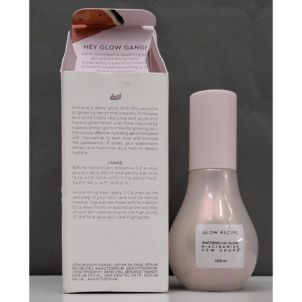 Glow Recipe Watermelon Glow Niacinamide Dew Drops - 40ml